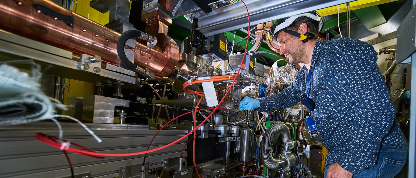 Electron beam line