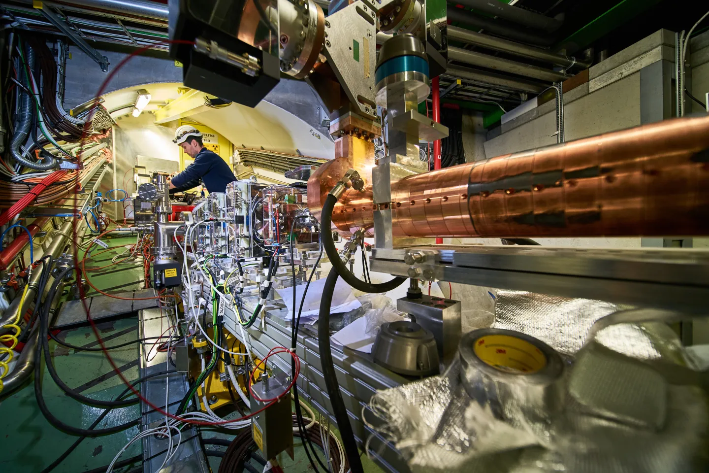 Electron beam line